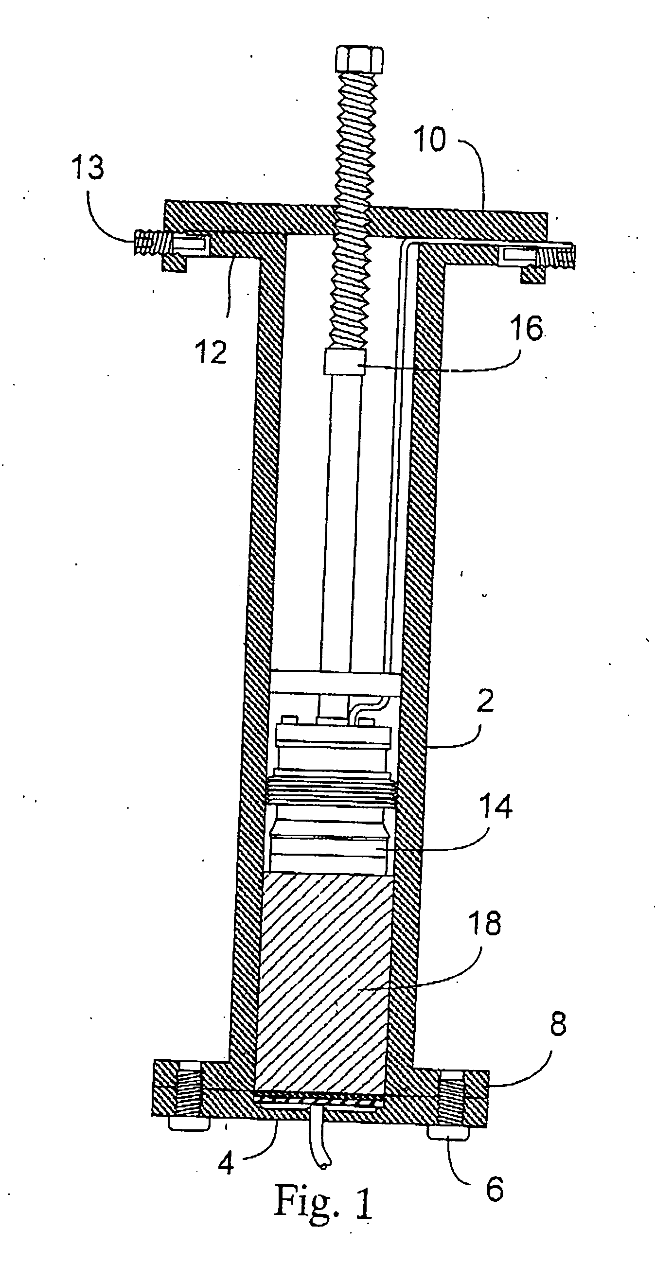 System for automated compression of chromatography columns