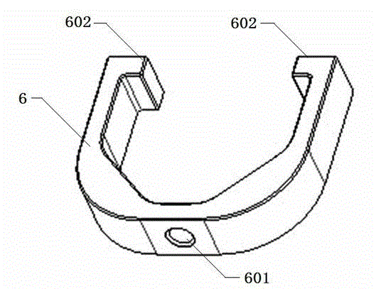 Clamp for quickly clamping and positioning cylindrical components