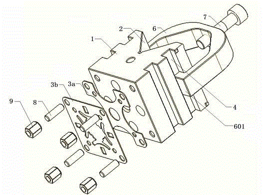 Clamp for quickly clamping and positioning cylindrical components