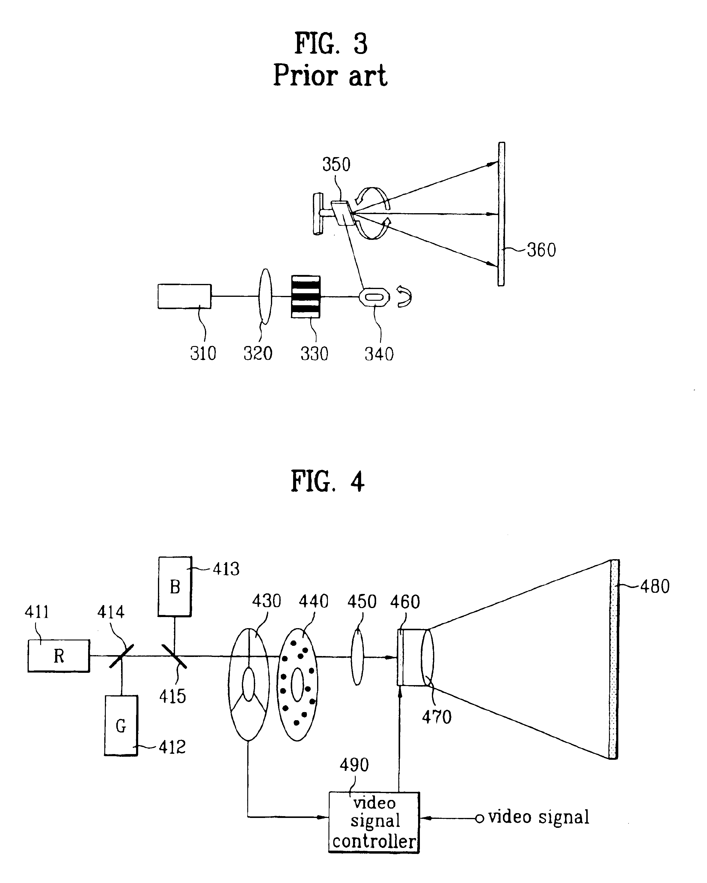 Laser display system