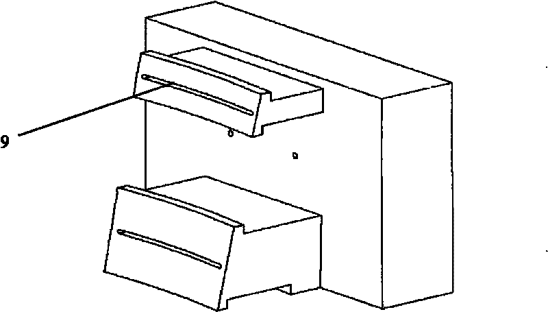 Method for electrolytically machining complex case type surface