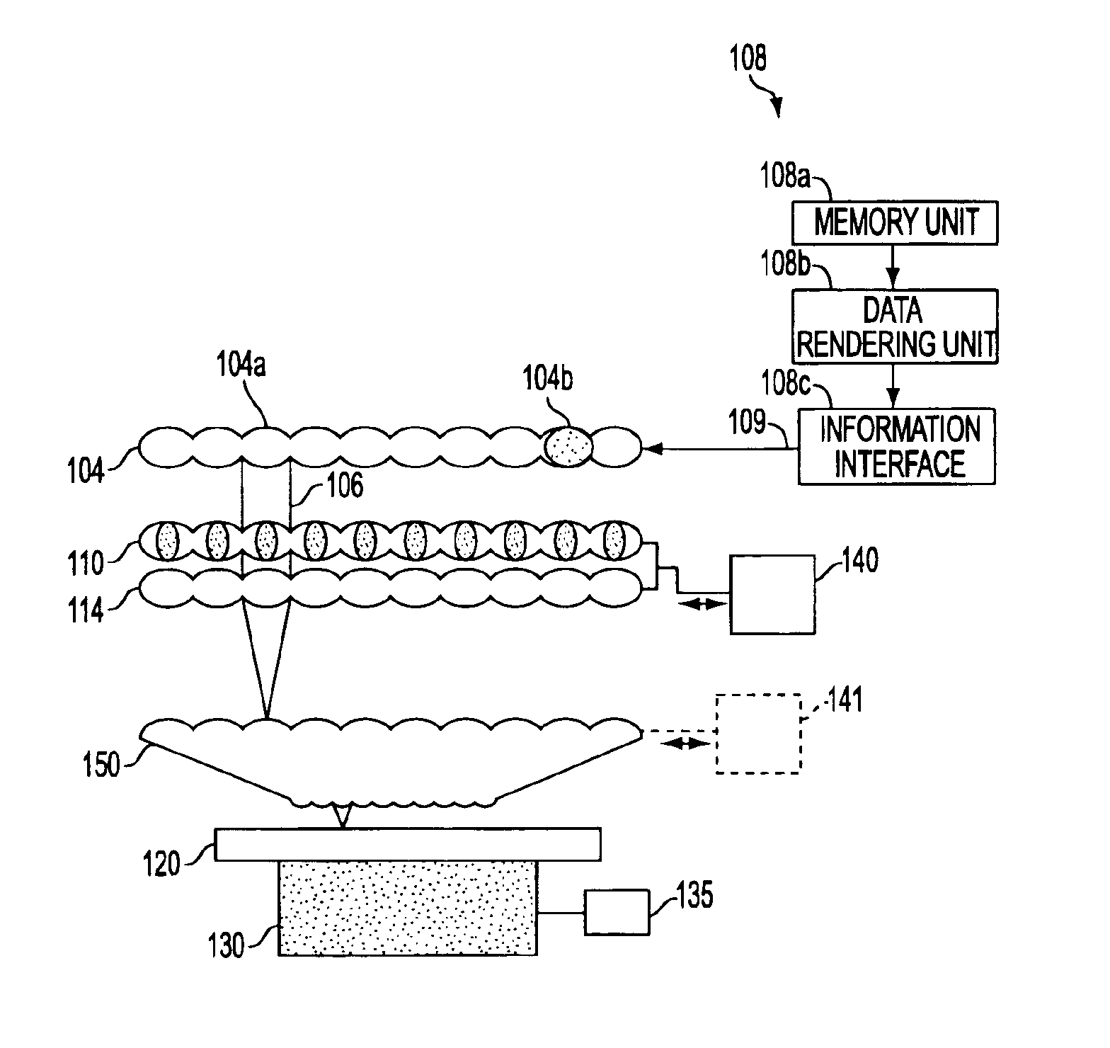 Optical spot grid array printer