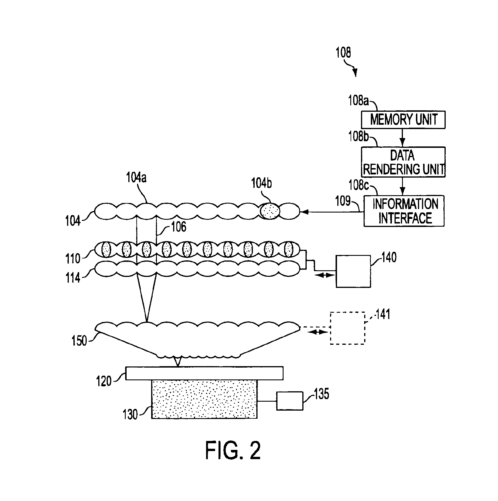 Optical spot grid array printer