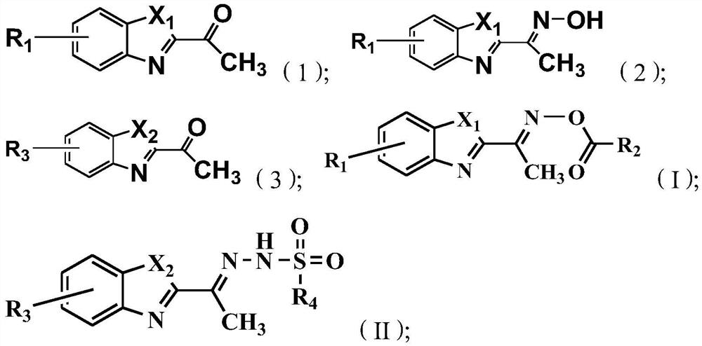 A kind of benzoxazole-2-ethyl oxime derivative, its preparation method and application