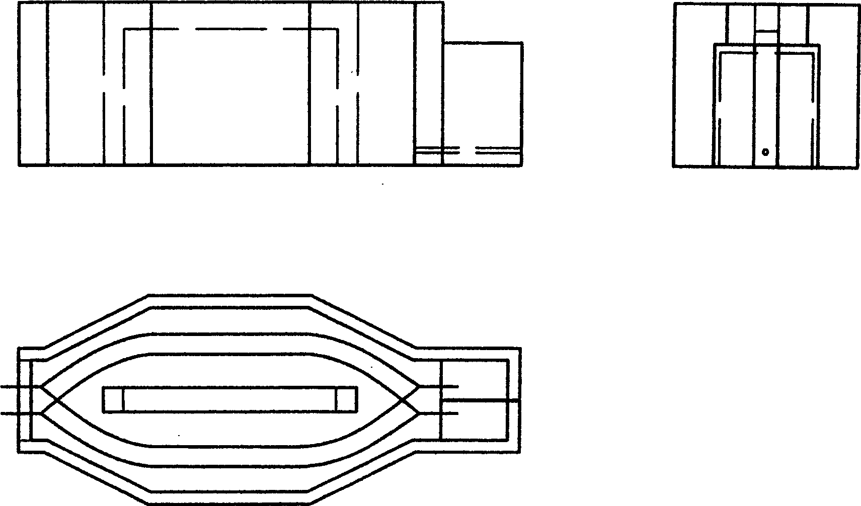 Automated comprehensive treatment system and method for biogas production by utilizing garbage, sewage and plant