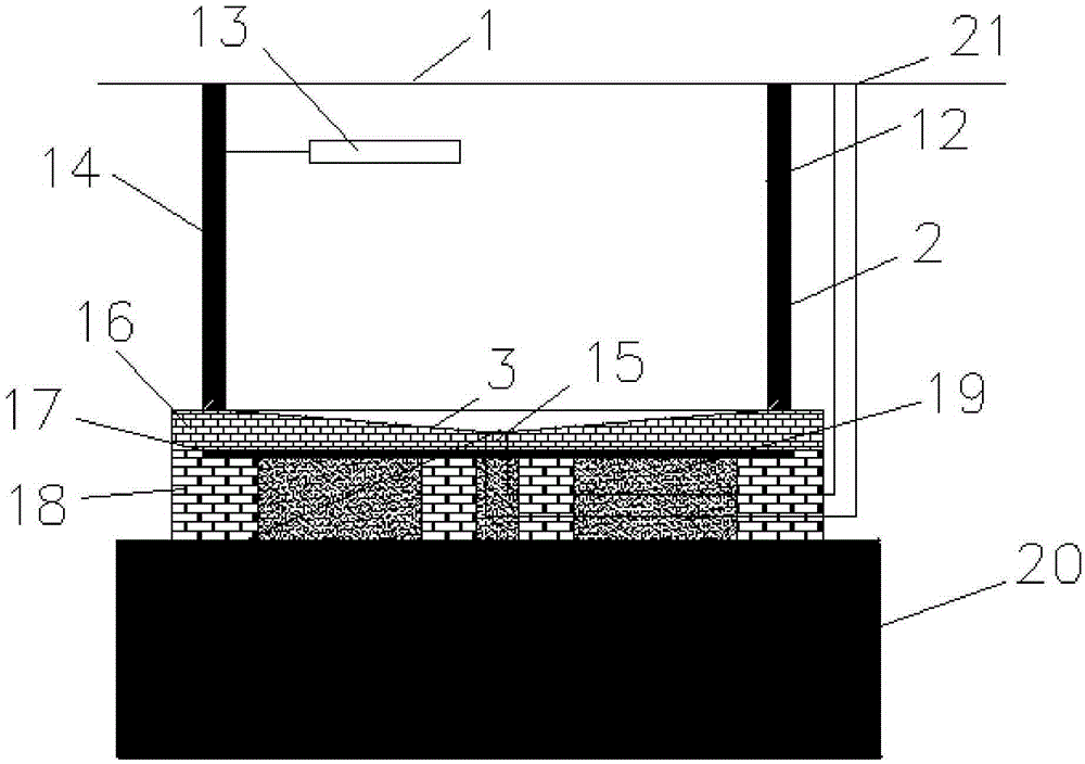 Underground heat storage tank