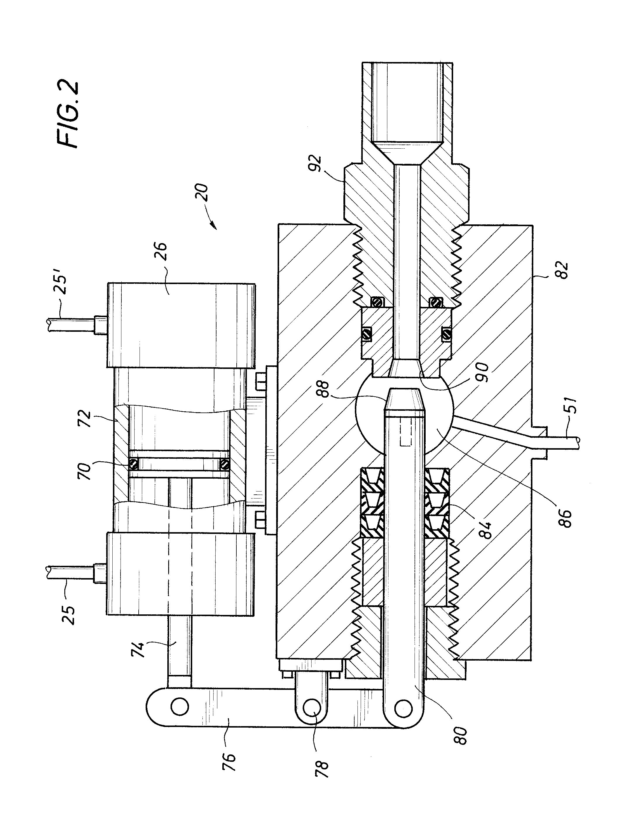 Pump valve mechanism