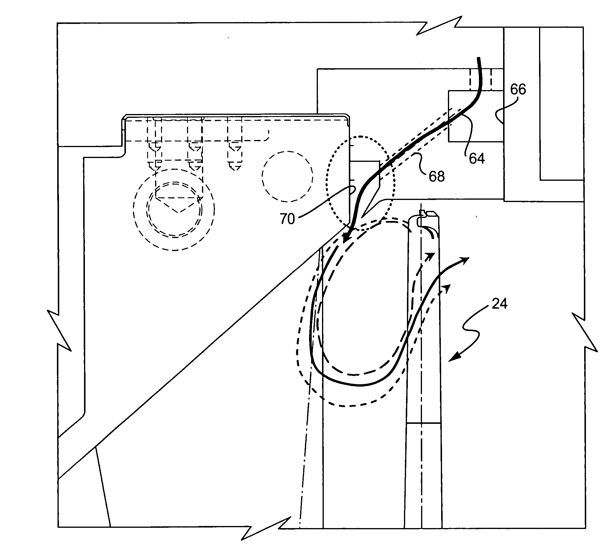 System design and cooling method for LP steam turbines using last stage hybrid bucket