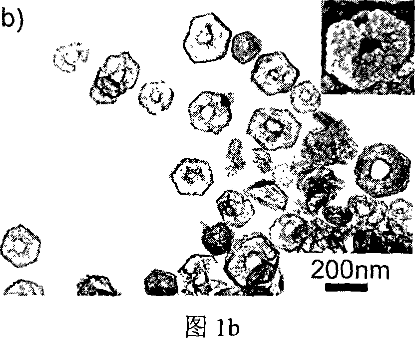 1CdS, CdSe or CdTe hollow Nano ring, and preparation method