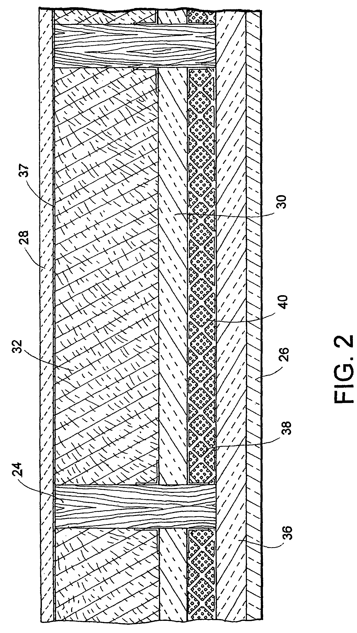 Vented insulated building