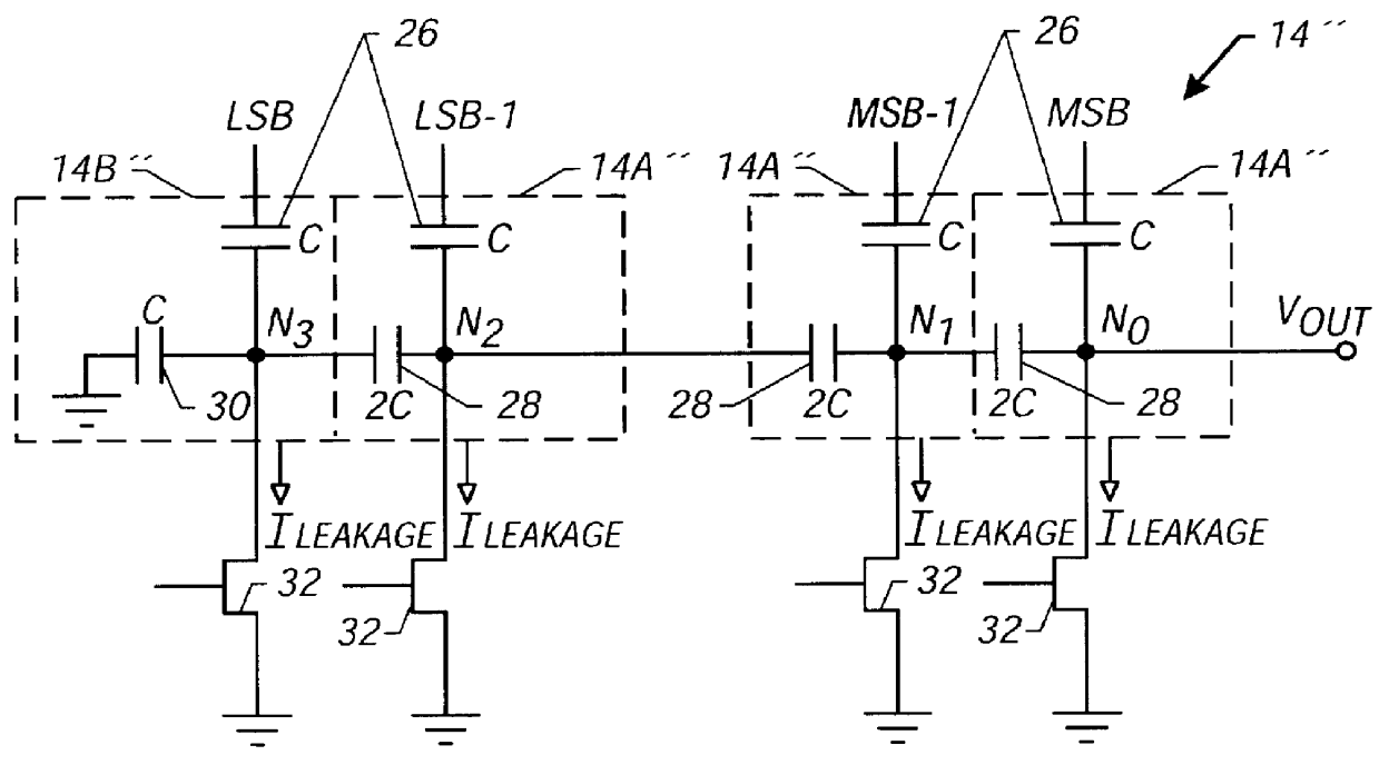 Capacitor array for a successive approximation register (SAR) based analog to digital (A/D) converter and method therefor