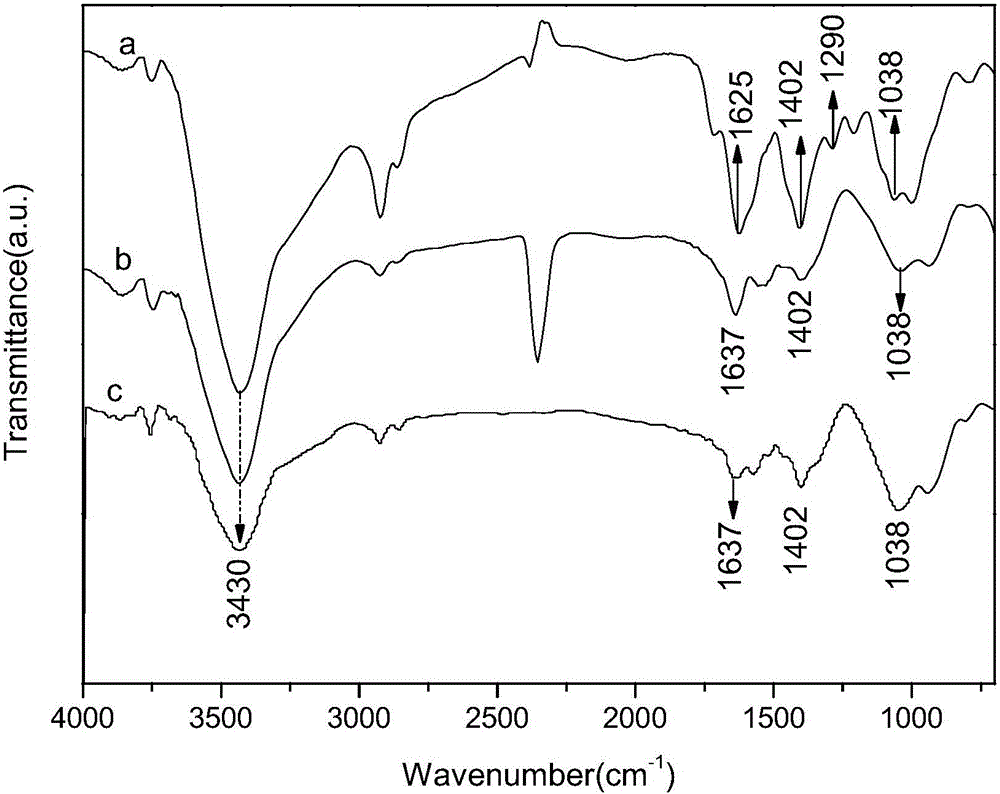 Epirubicin loaded graphene quantum dot drug carrying system and preparation method thereof