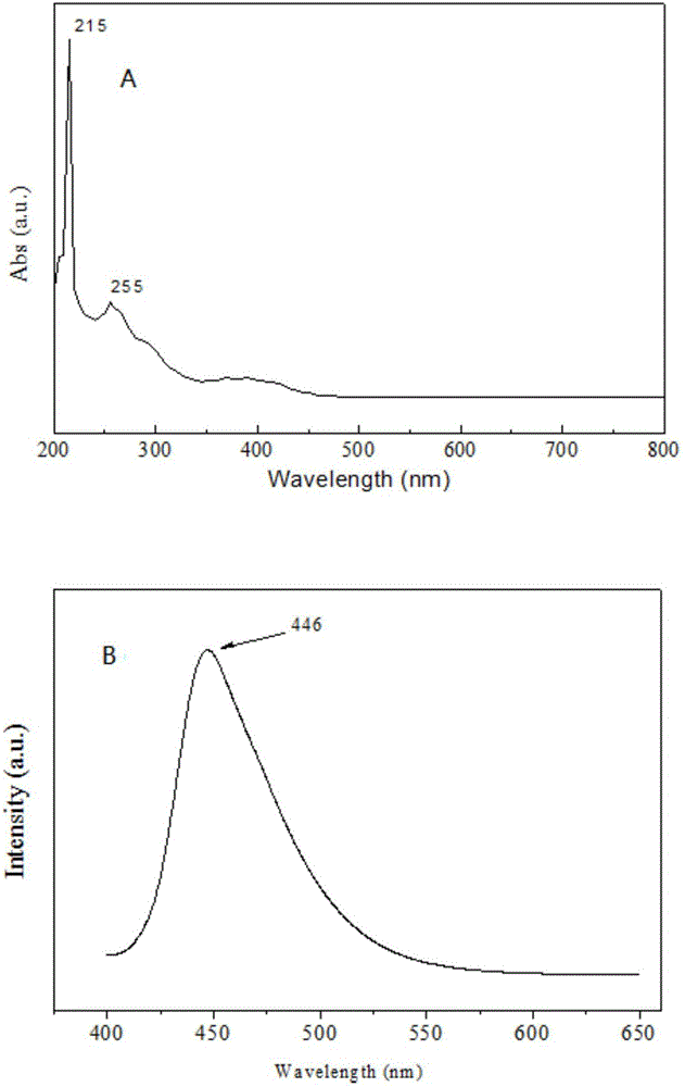 Epirubicin loaded graphene quantum dot drug carrying system and preparation method thereof