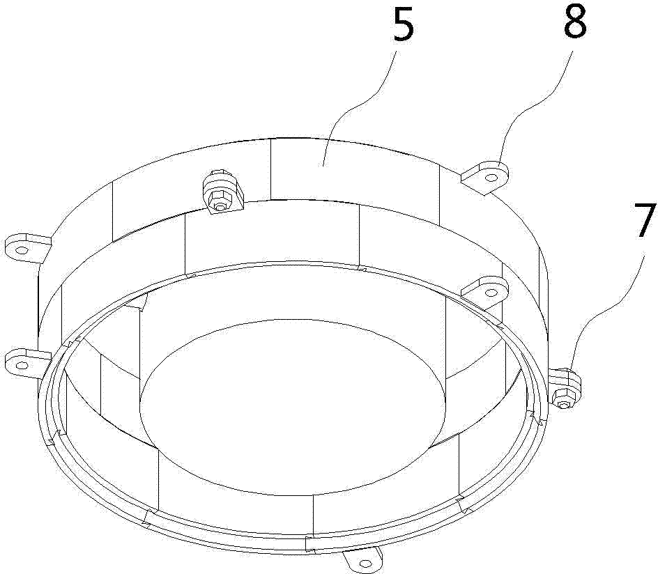 Bridge pier cofferdam reinforcing structure and constructing method thereof