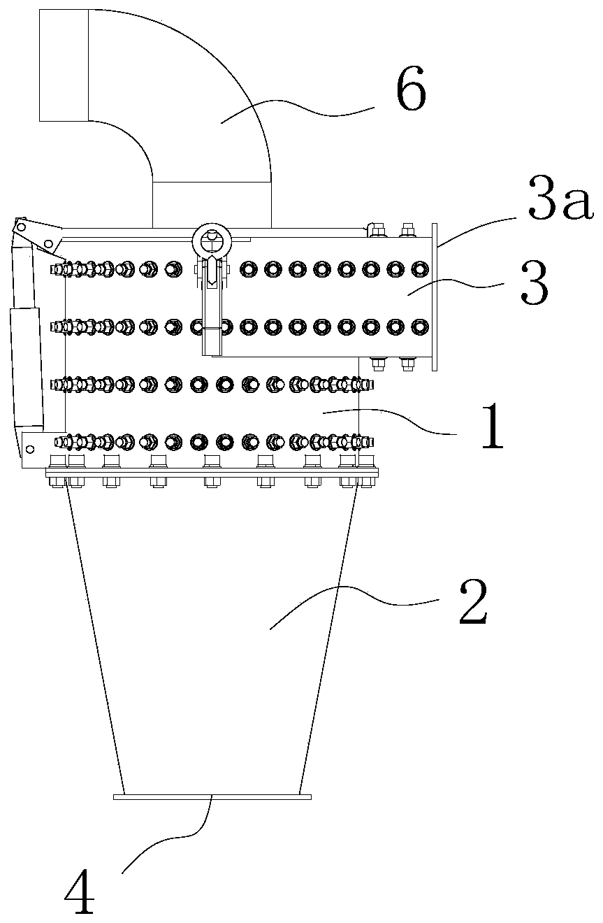 Rotational flow sampler with replaceable wear-resistant lining