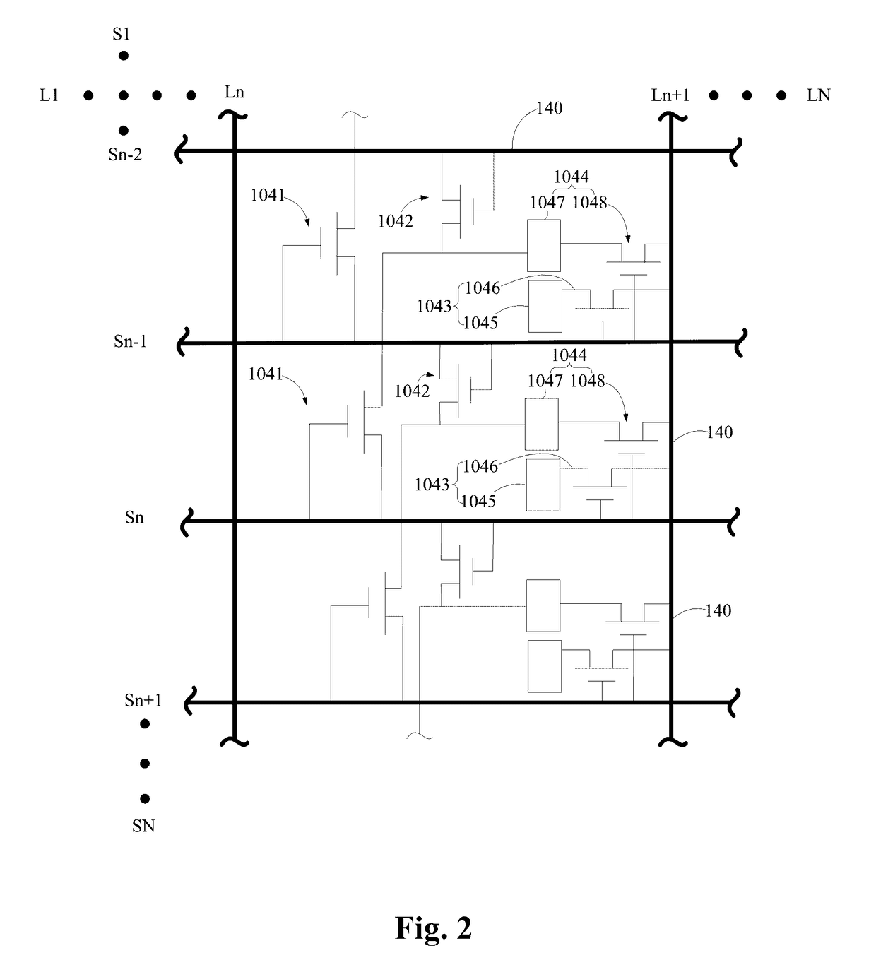 LCD panel and pixel structure thereof