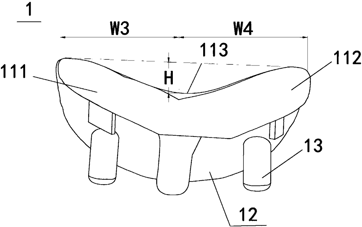 Patellofemoral joint prosthesis and manufacture method thereof