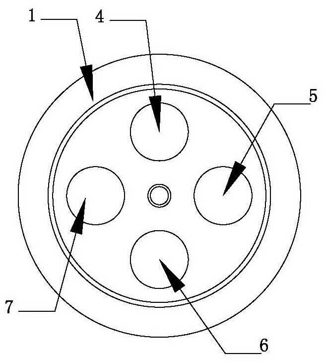 Method and device for regulating spot size of long-pulse laser