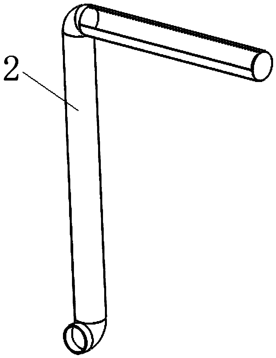 Building energy-saving ventilation structure and running method thereof