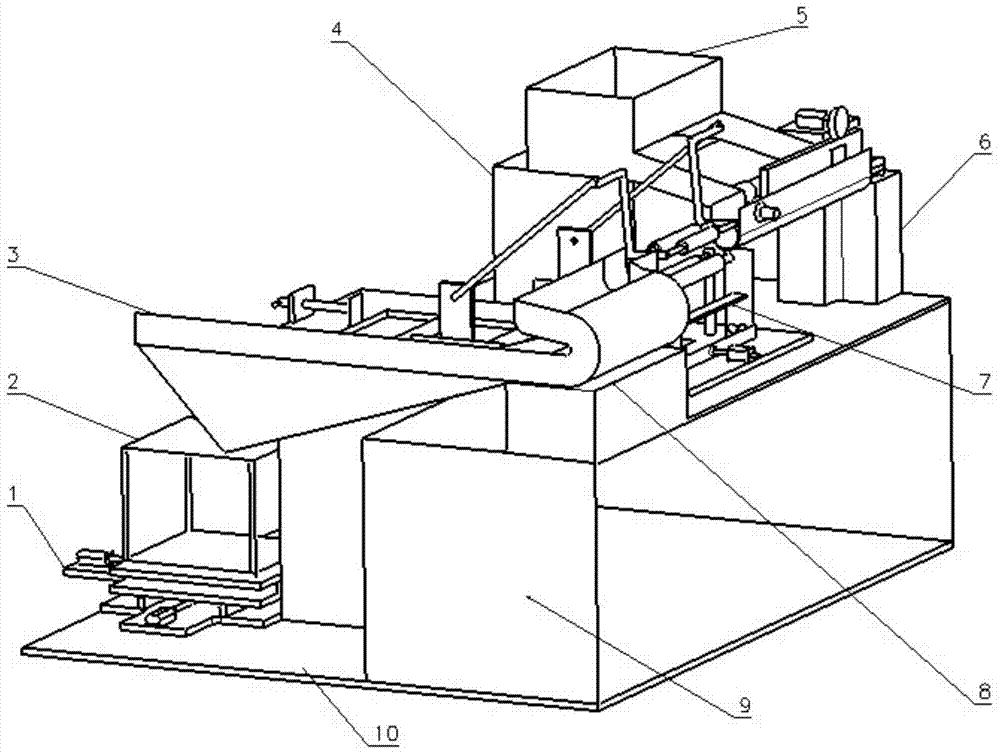 Test tube labeling machine