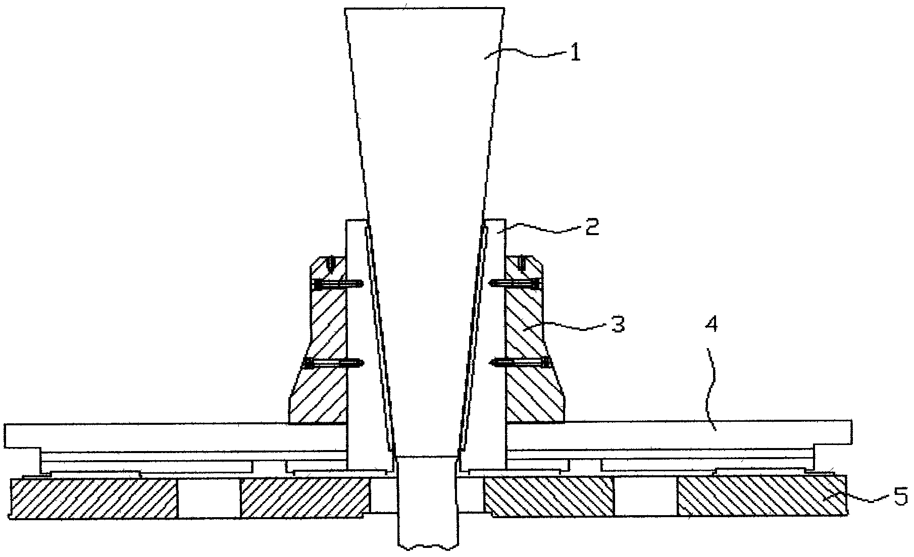 Process for forming special-shaped ring workpieces from bearing steel rectangular rolled ring workpieces by hot bulging