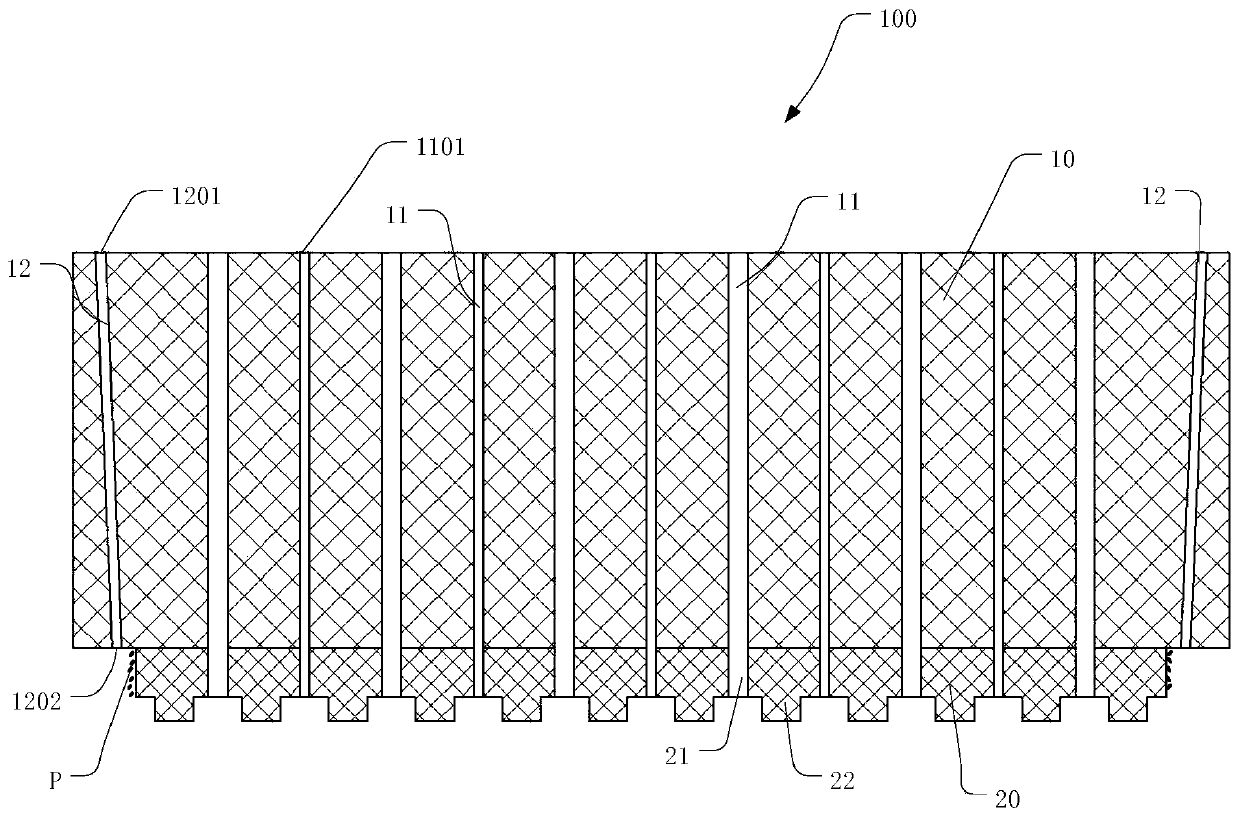 Substrate cleaning head and substrate cleaning device