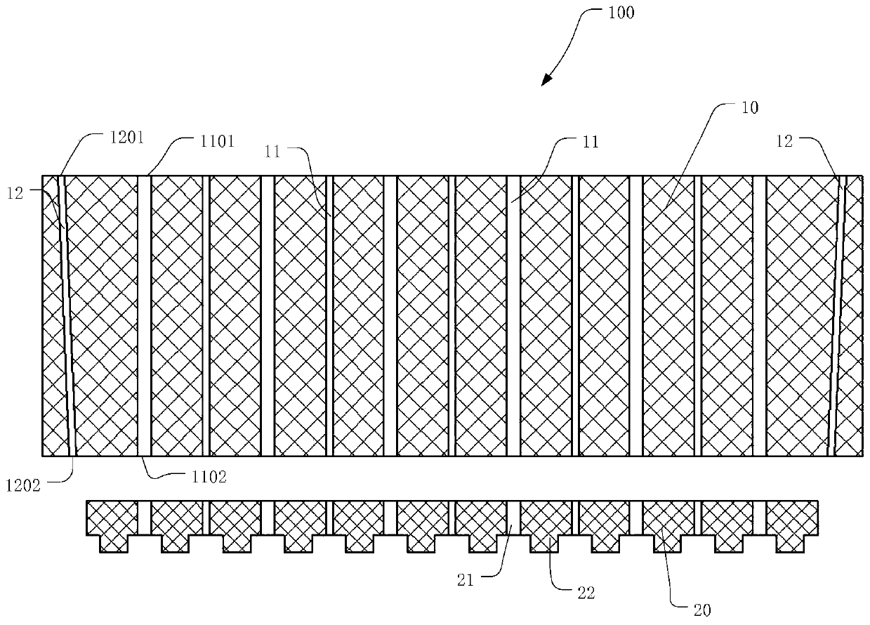 Substrate cleaning head and substrate cleaning device