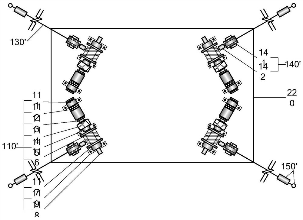 A kind of horizontal structure 3D printing method