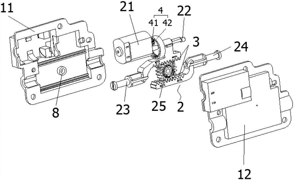 Lock and glove box