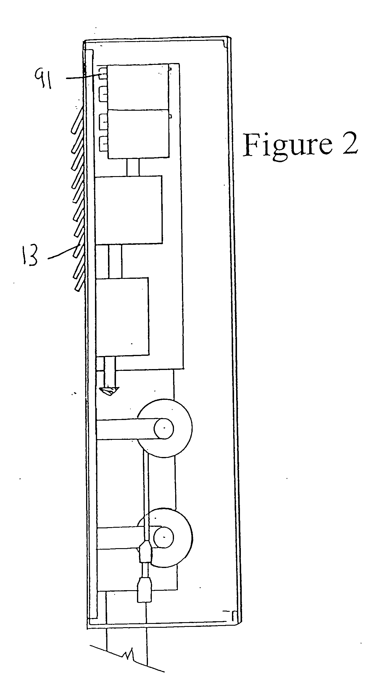 Integrated, self-contained power distribution system