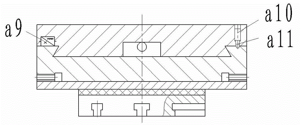 Compound plastic forming equipment, die transposition mechanism thereof and positioning method for die transposition mechanism