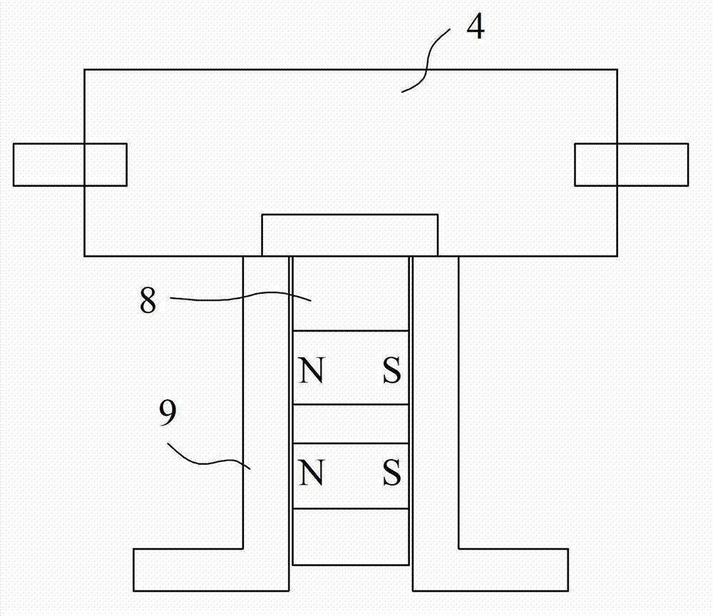 High speed train model experiment platform