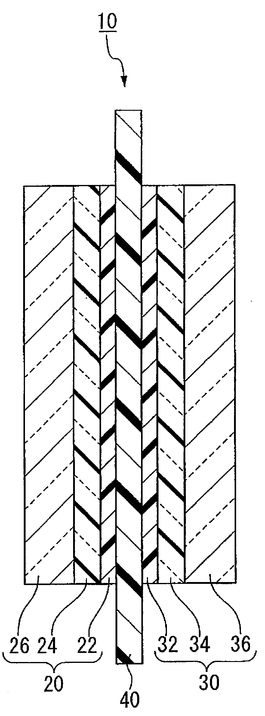 Membrane/electrode assembly for polymer electrolyte fuel cells and polymer electrolyte fuel cell