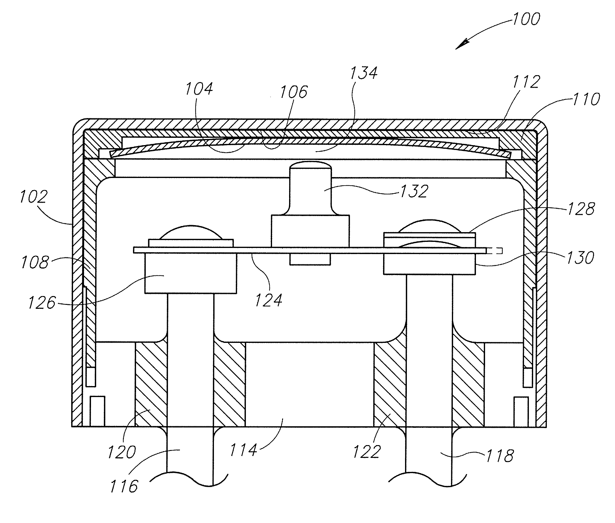 Disc seat for thermal switch