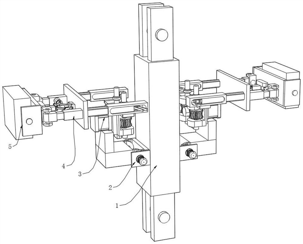 Automatic standing mechanism for falling of robot