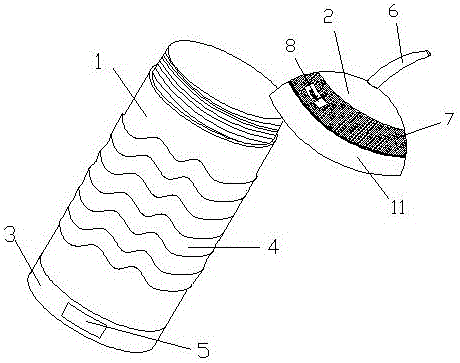 Solen catching bottle