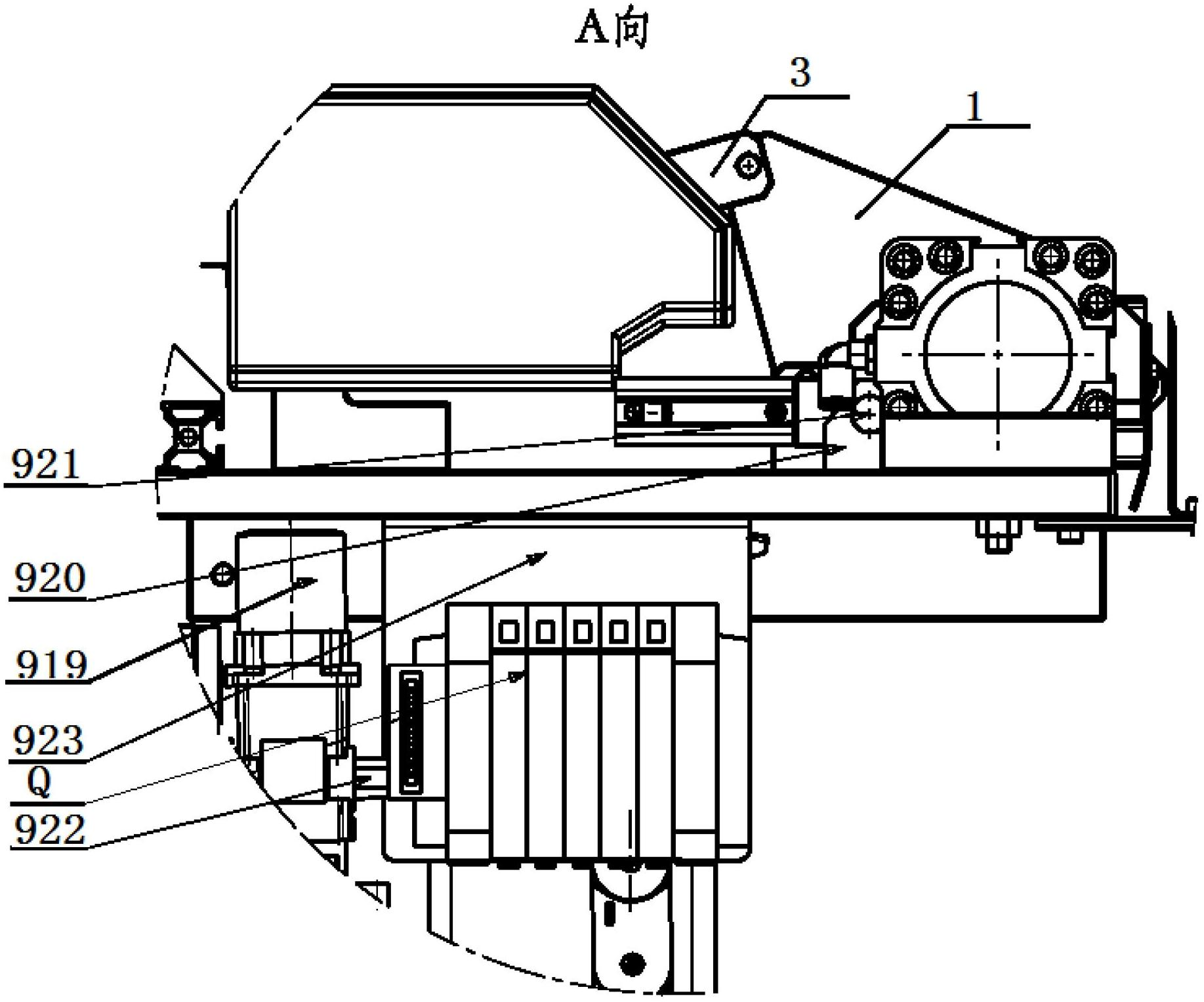 Pipe clamping device and assembly machine