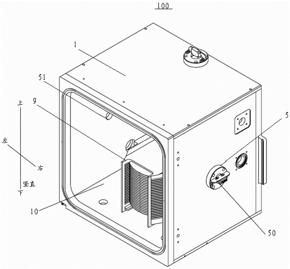 Cassette elevating device and cassette transmission system with it