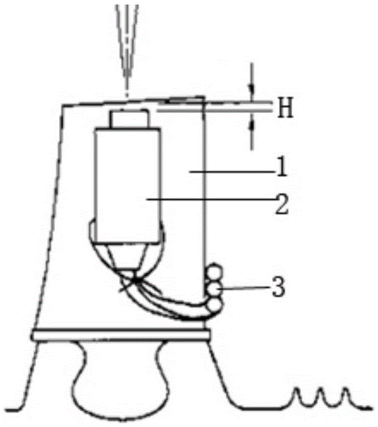 Non-contact engine turbine blade tip radial gap measurement method