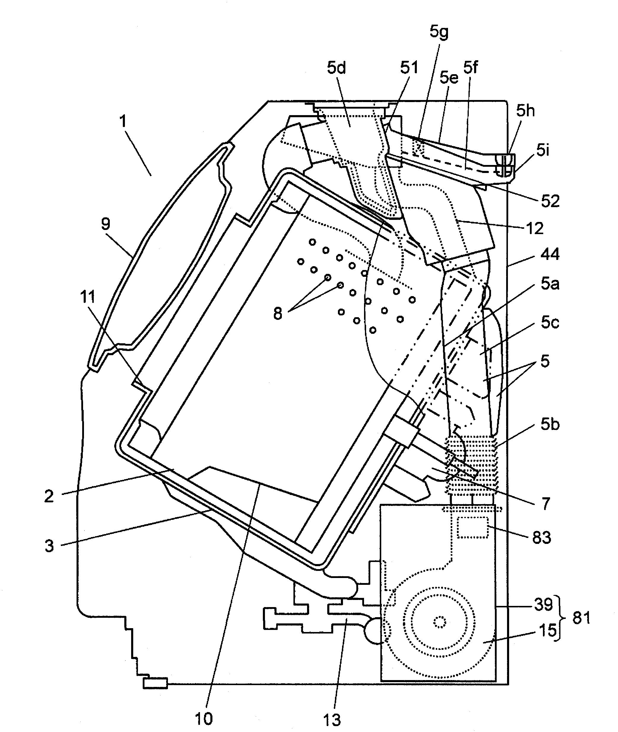 Washing and drying machine