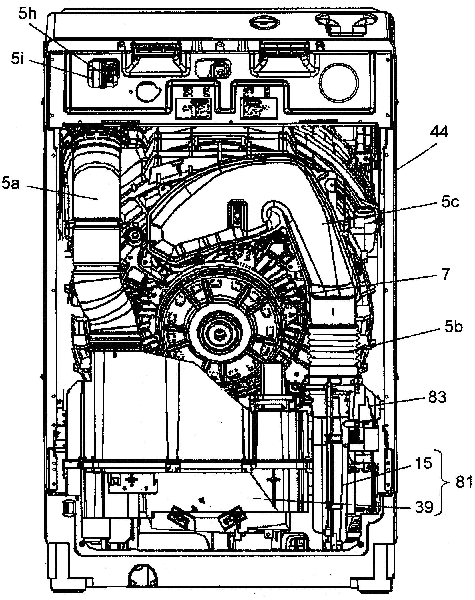 Washing and drying machine