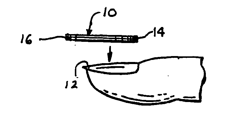 Press-on nail polish device and kit