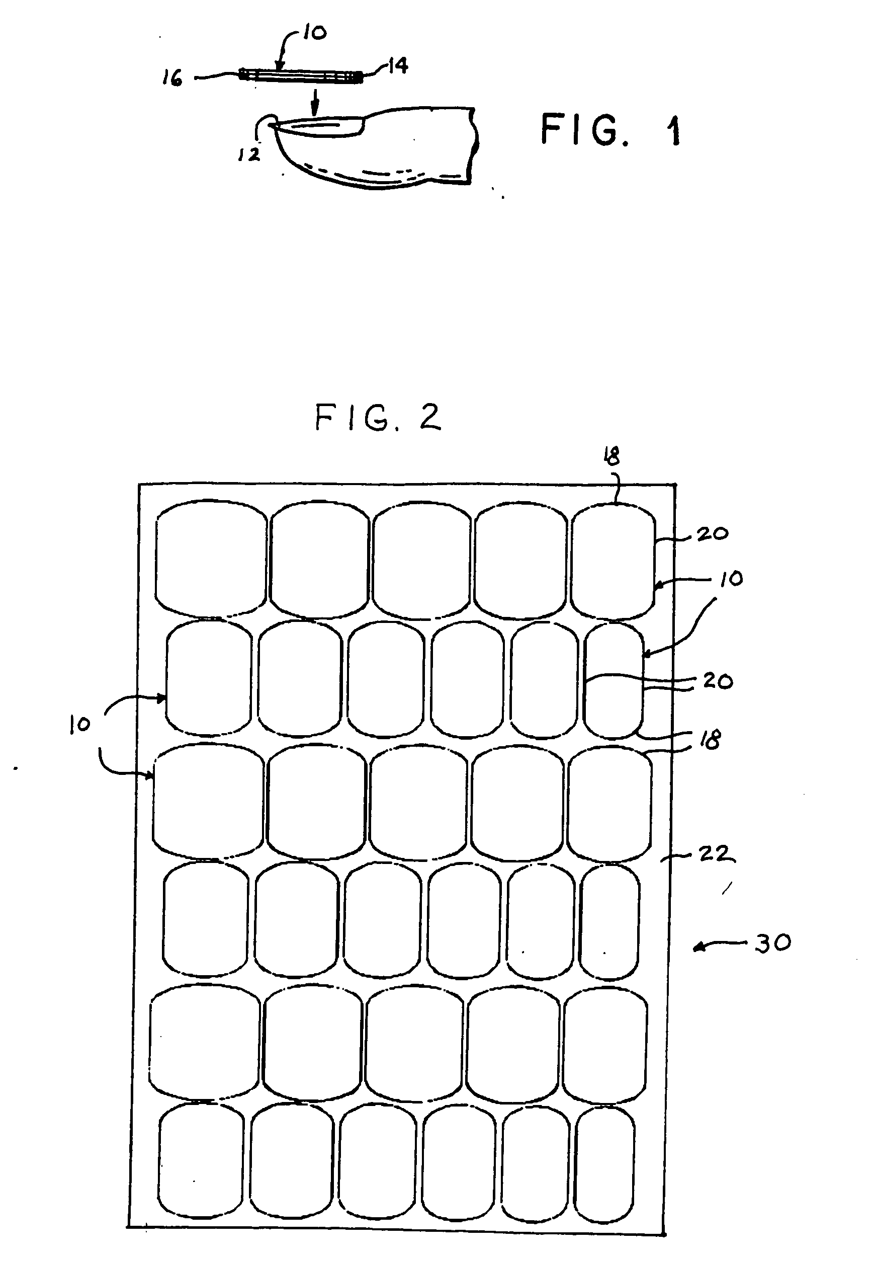 Press-on nail polish device and kit