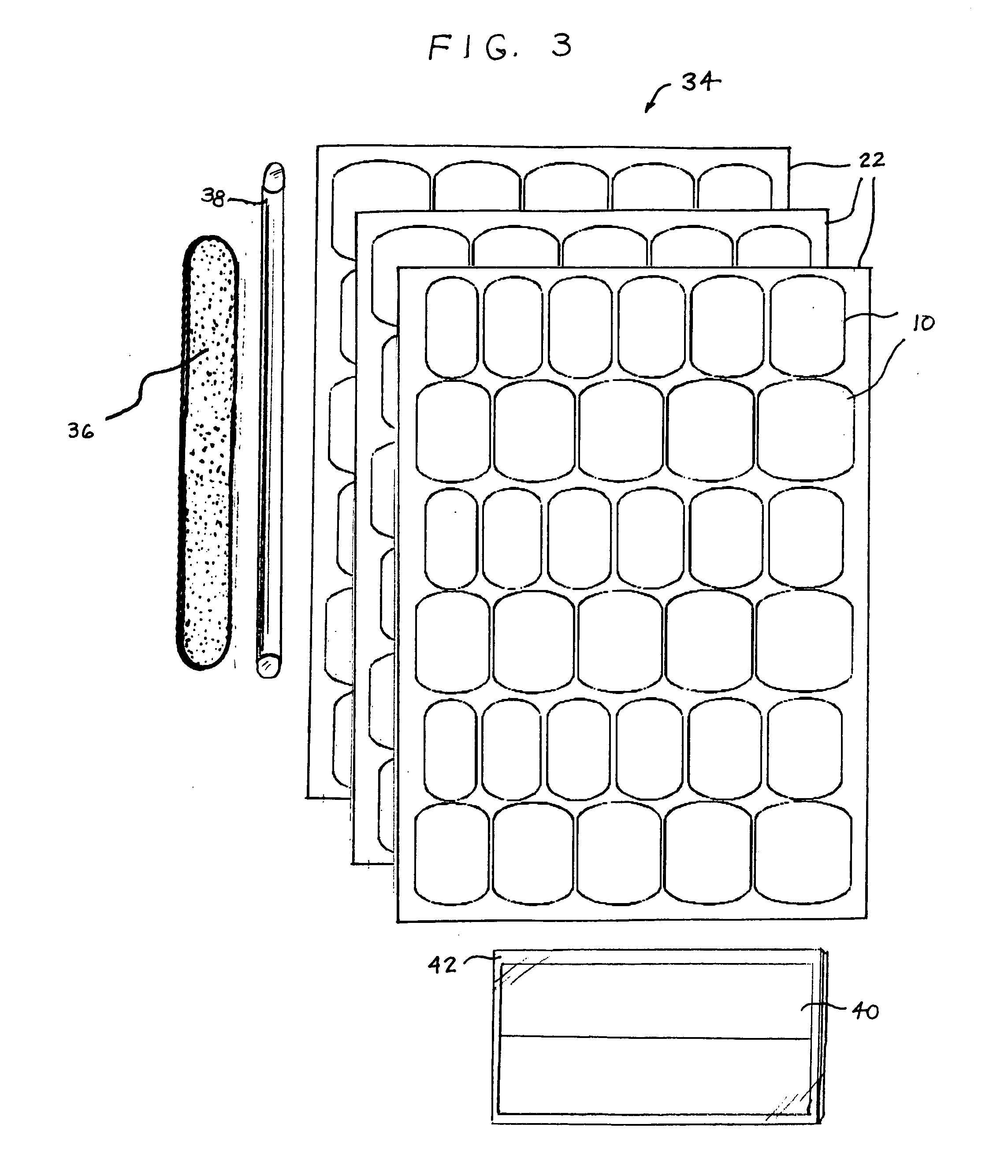 Press-on nail polish device and kit