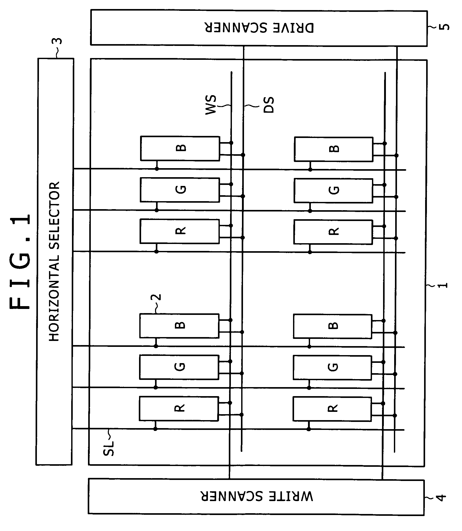 Display device and electronic equipment