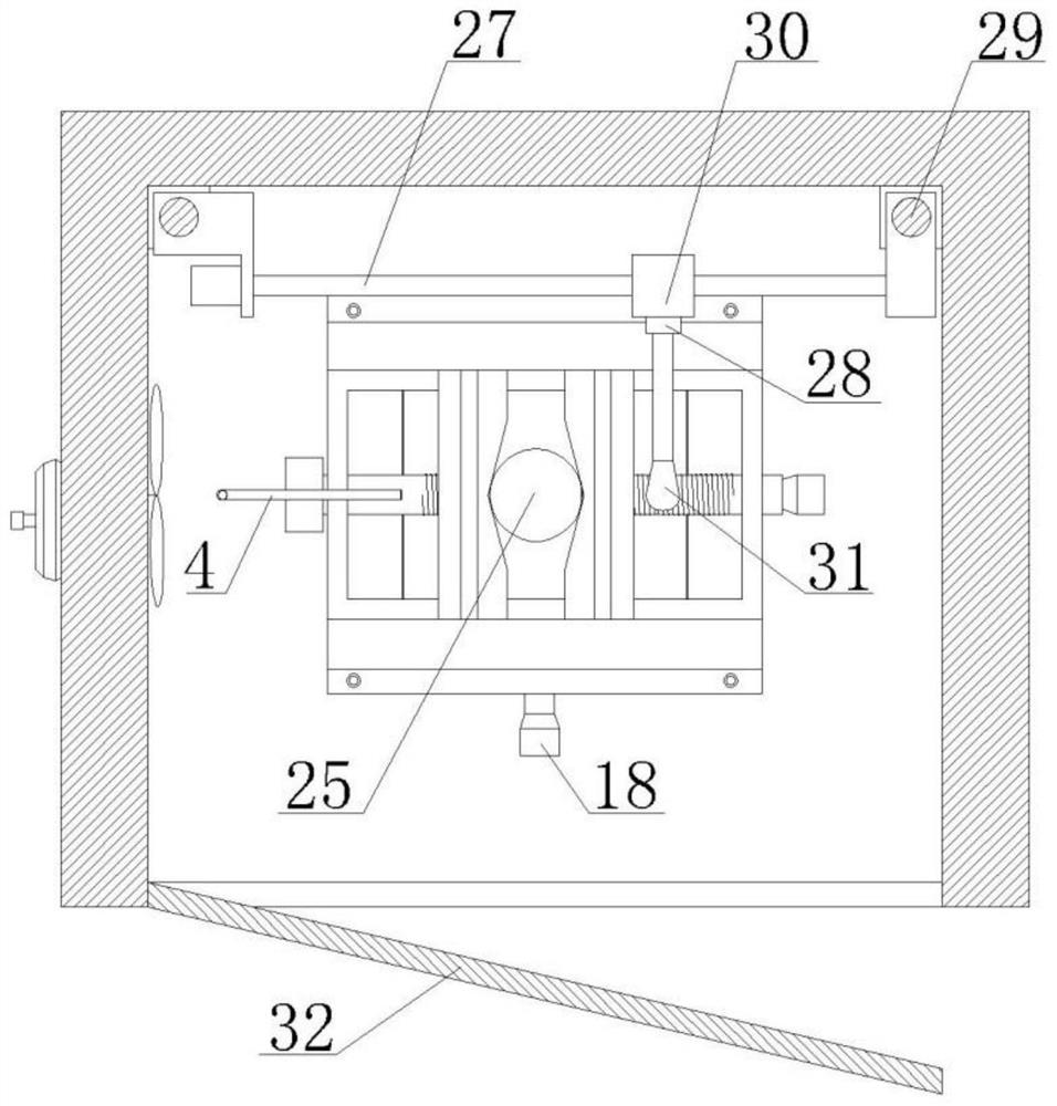 A kind of metal sample corrosion test device