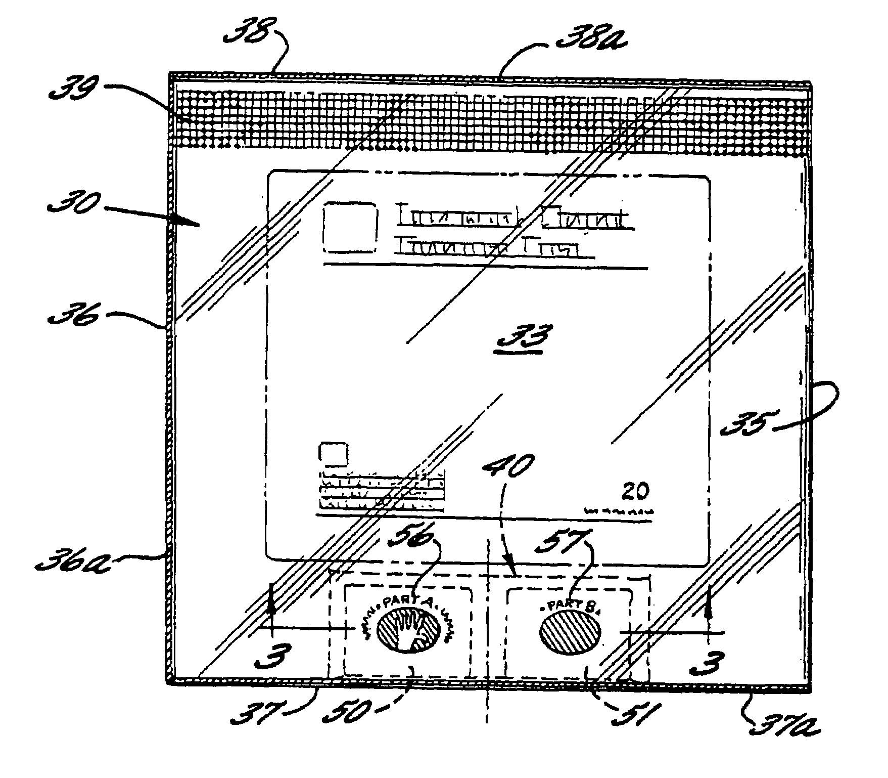 Foam in bag packaging system and method for producing the same