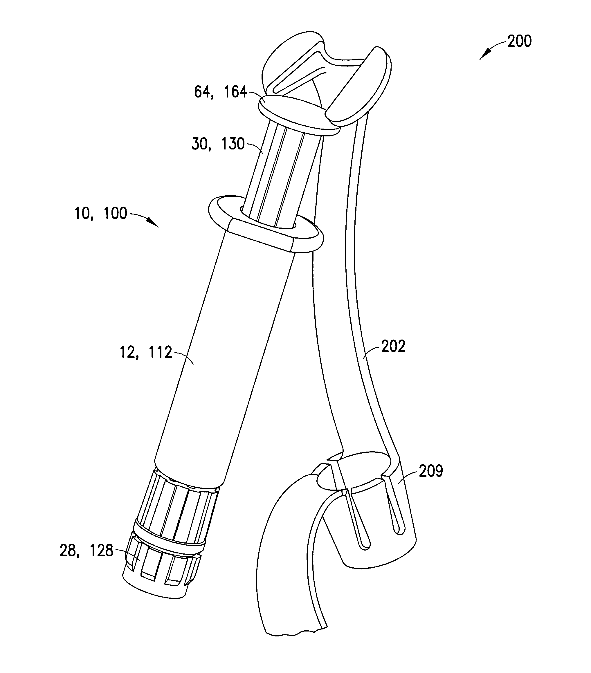 Syringe Assembly Having a Telescoping Plunger Rod