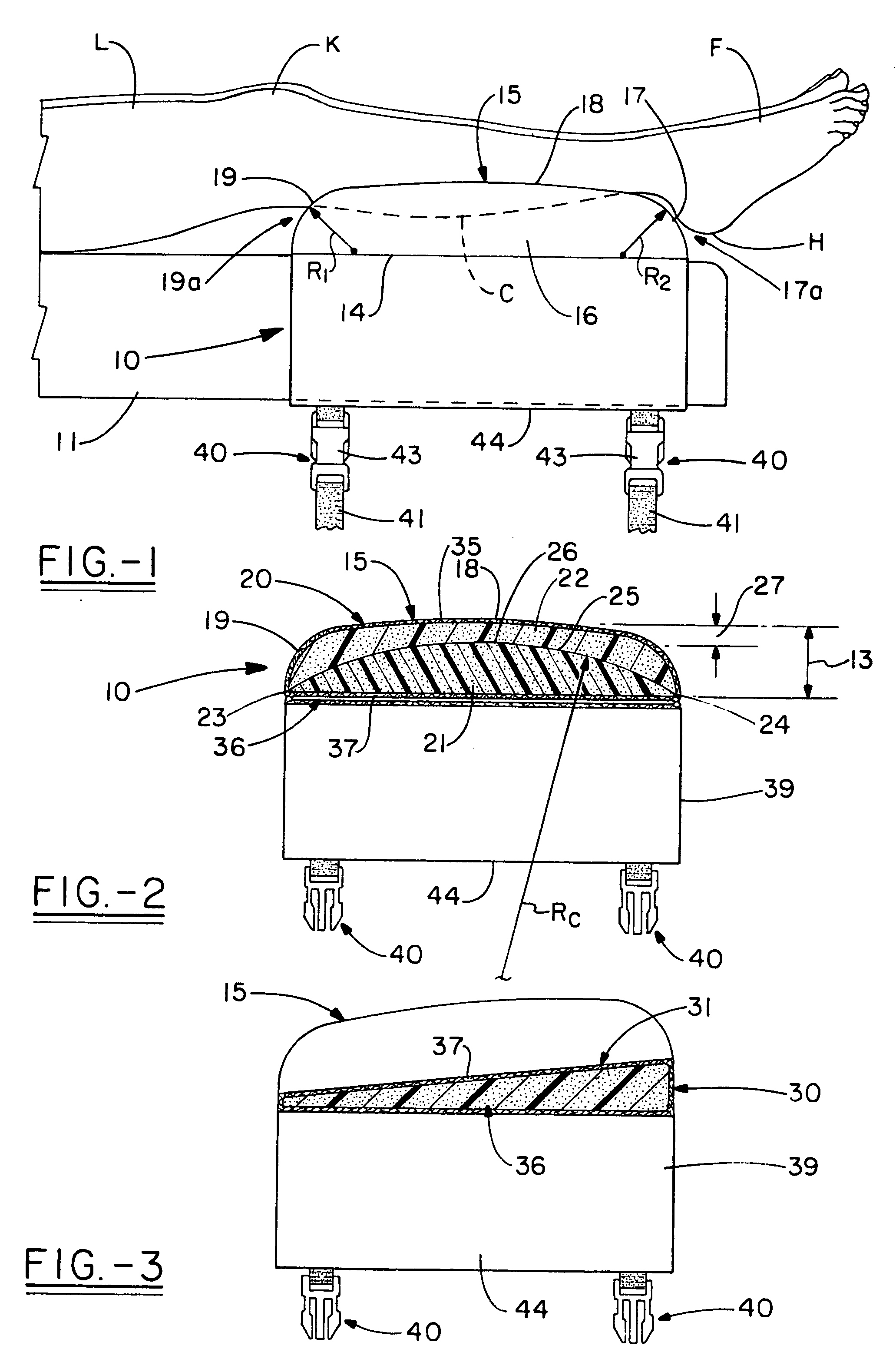 Antidecubitus heel pad