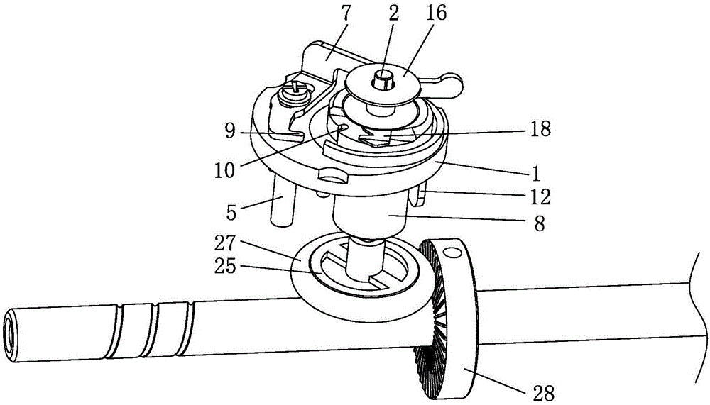 Automatic thread winding and cutting integrated winder